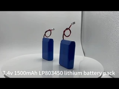 Li-Polymer-Akku 803450-2s 7,4 V 1500 mAh Akkupack