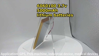 Power-Batterien 6060100 3,7 V 5000 mAh Lithium-Ionen-Batteriezellen