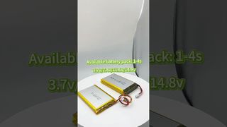 Power-Akku 605080 3,7 V Lithium-Polymer-Akkuzelle VS 605080-2S 7,4 V 3000 mAh Lipo-Akku