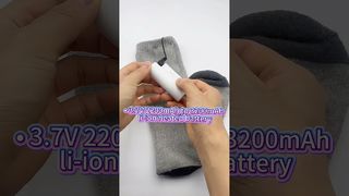 Elektrische Heizsocken mit 3,7 V 2200 mAh bis 3200 mAh Li-Ion 18650 wiederaufladbarer Batteriezelle