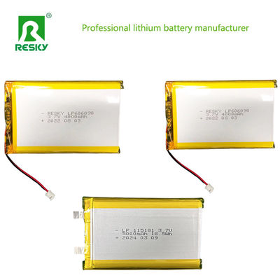 kaufen Wiederaufladbare Lipo-Batterien Lithium-Ionen-Polymer-Batteriezelle 606090 3,7V 4000mAh online manufacture