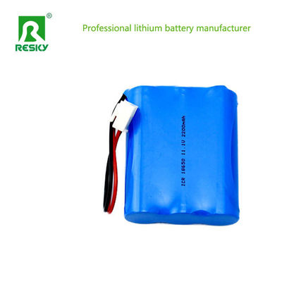 kaufen Wiederaufladbare Lithium-Ionen-Batterie 18650 11,1V 2200mAh online manufacture