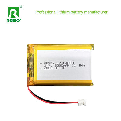 kaufen 3.7V Lithium-Polymer-Batteriepack 104050 104060 3000mAh Lithium-Ionen-Batterie online manufacture