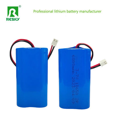 kaufen Panasonic NCR18650B 7.4V 2s 3400mAh Li-Ionen-Batteriepaket für LED-Dekorationsbeleuchtung Online-Herstellung