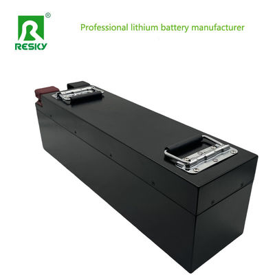 kaufen Leistungsstarker, wiederaufladbarer 51,2V 50AH Lifepo4 Lithium-Batteriepack für Elektro-Golfwagen Online-Herstellung