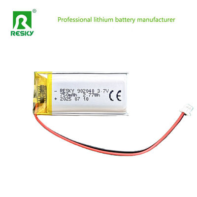 kaufen Wiederaufladbare Li-Polymer-Batterie 102040 902040 3,7V 800mAh 850mAh Lithium-Batteriezelle Online-Herstellung
