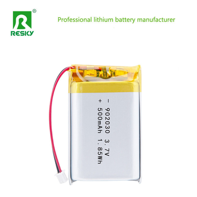 kaufen Li-Ion Lithium Batterie 902030 3,7V 500mAh 1,85Wh wiederaufladbare Lipo-Batterie für VR-Brillen Online-Herstellung