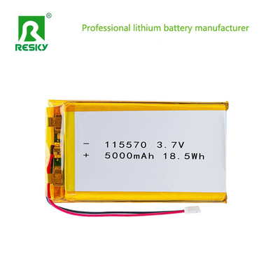 kaufen Lithium-Polymer-Akkupack 115570 3,7 V 7,4 V 11,1 V 5000 mAh 18,5 Wh für tragbares medizinisches Gerät Online-Herstellung