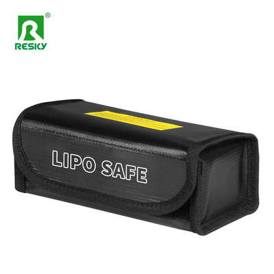kaufen Glasfaser Doppel-Reißverschluss RC Lipo Akku Sicherheitsbeutel feuerfest wasserdicht 60 x 75 x 185mm Online-Herstellung