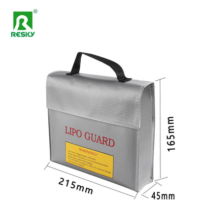 kaufen Feuerdichte, wasserdichte, explosionssichere Rc Lipo-Batterie-Sicherkasse mit Reißverschluss 45x165x215mm Online-Herstellung