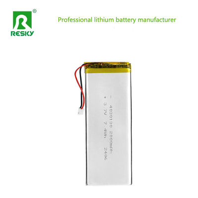 kaufen Wiederaufladbare Lithium-Polymer-Akkuzelle 4030130 3,7V 2000mAh 7,4Wh Lipo-Akkuzelle Online-Herstellung