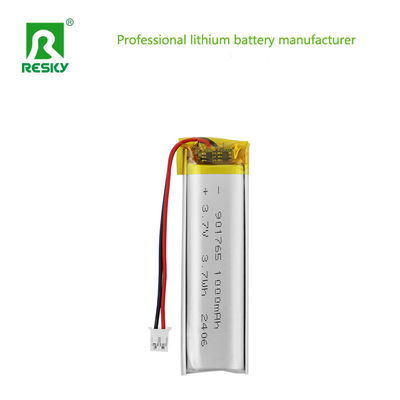 kaufen Lithium-Polymer-Batteriepaket 901765 3,7V 1000mAh 3,7wh Wiederaufladbare Leistung Lipo-Batterien Online-Herstellung