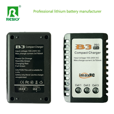 kaufen RC IMAXB3 8W Balance Ladegerät für 7,4V 11,1V 2s 3s 750mA wiederaufladbare Lithium-Polymer-Akkus Online-Herstellung