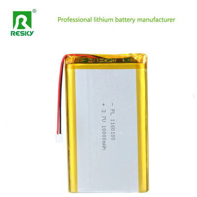 kaufen Li-Polymer-Batteriezelle 1160100 3,7v 10Ah 37Wh Wiederaufladbare Lithium-Ionen-Batterien für Solar-Back-Power Online-Herstellung