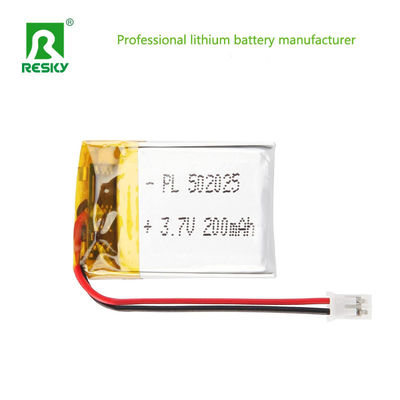 kaufen Wiederaufladbarer Lithium-Ionen-Polymer-Akku 502025 3,7 V 200 mAh Lipo-Akkus für Kopfhörer Online-Herstellung