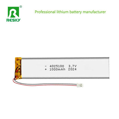 kaufen Rechargeable Lithium Ion Batteries 4025100 3.7v 1000mAh 3.7wh Li Polymer Battery Cell Online-Herstellung