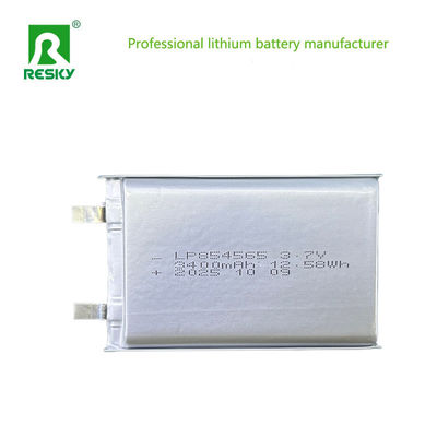 kaufen Power Lithium Cell 3.7V 3400mAh 12.58wh Solar Lithium Ion Polymer Battery Pack Online-Herstellung
