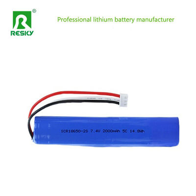 kaufen Power Lithium Battery 7.4V 2000mAh 14.8wh 5C Rechargeable Battery Pack For RC Car & Robot Online-Herstellung