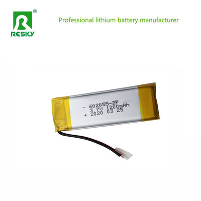 Custom Lipo Battery Pack 602055 3.7V 2P 600mAh 1200mAh für medizinische Geräte