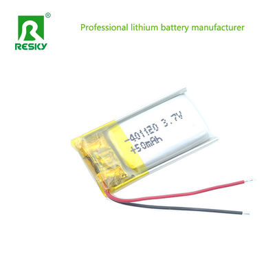 Lithium-Polymer-Batteriezelle 401120 3.7V 50mAh für intelligente Geräte