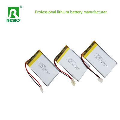Wiederaufladbare Lithium-Polymer-Batteriezelle 503759 3.7V 1200mAh für Hundetrainer