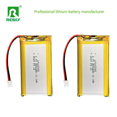 Wiederaufladbare Li-Polymer-Zelle 103765 3.7V 3000mAh 11.1wh Für Digitalkamera