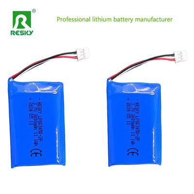 Wiederaufladbare Lipo-Li-Polymerzelle 803450 3,7V 1500mAh 5,5wh