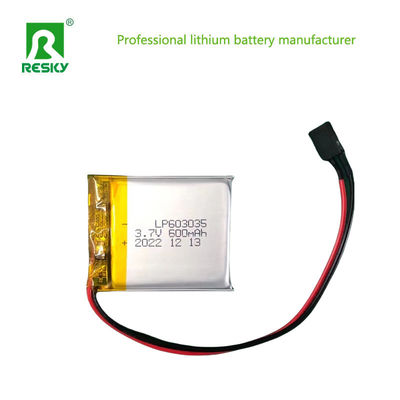 603035 Lithiumpolymer Batteriezelle 3,7 V 600 mAh Wiederaufladbare Li-Polymer-Batterien