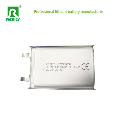 Wiederaufladbare Lithium-Polymer-Batteriezelle 523450 553450 603450 Lipo-Batterie