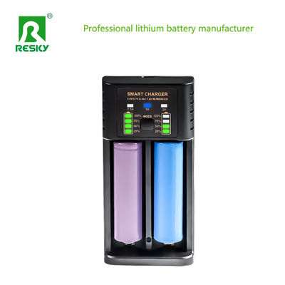 USB-Ladegerät 4.2V 500mA 1A 2A für 18650 26650 21700 14500