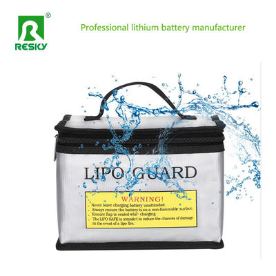 RC Doppel Reißverschluss Lipo Batterie Safe Bag Feuerdicht Wasserdicht