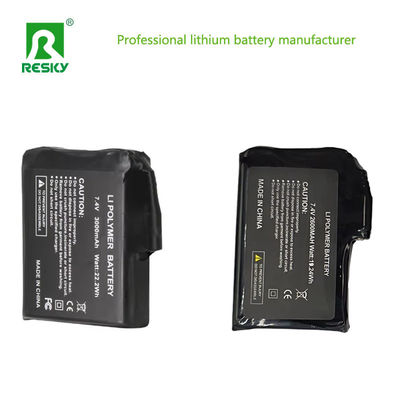 Handschuhe Erhitzte Lithium-Ionen-Batterie 3.7V 3600mAh 1s2p 103450 Lipo-Batterien