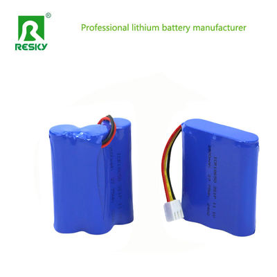 18650 3S1P Lithiumbatterien 12V 2000mAh für LED-Leuchten
