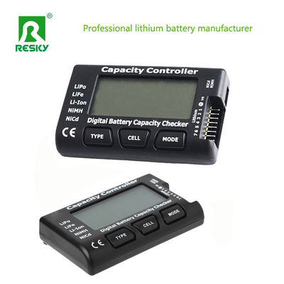 RC Zubehör LCD-Display 2-6s Lithiumbatterie Spannungsmessgerät Tester Balancer