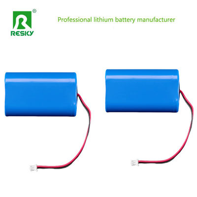 Wiederaufladbare Solar-Lithiumbatterie 18650 7.4v 3500mAh Leistung Lithium-Ionen-Batterie-Pack