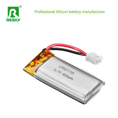 Lithium-Solarzelle 801735 3,7v 400mAh Wiederaufladbare Lithium-Ionen-Polymerbatterie