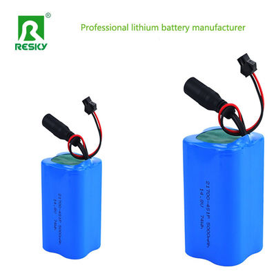Nachladbare Solarbatterie 21700 14.8v 5000mAh 74wh Li-Ionen-Batteriepaket für Back-Up-Leistung