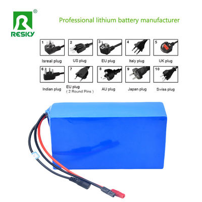 Lithiumzelle ICR18650 3.7v 2600mAh 36V 7.8Ah Li-Ionen-Batterie für Elektroroller
