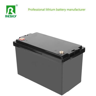 Wiederaufladbare 12,8V 100Ah Lifepo4 Lithium-Eisenphosphat-Batterie für die Speicherung von Solarenergie