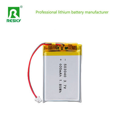 Lithium-Polymer-Akkuzelle 503040 600mAh 3,7V 7,4V 2,22Wh für tragbares Schönheitsgerät