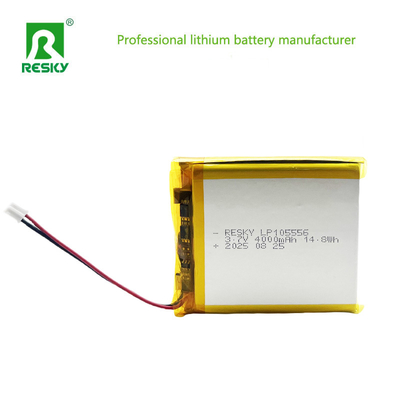 Lithium-Polymer-Batteriepack 105556 3,7 V 7,4 V 4000 mAh 14,8 Wh 29,6 Wh Wiederaufladbare Lipo-Batteriezelle
