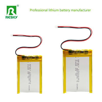 Lithium Polymer Battery Cell 604050 3.7v 1500mAh 5.55wh Bluetooth Speaker Rechargeable Batteries