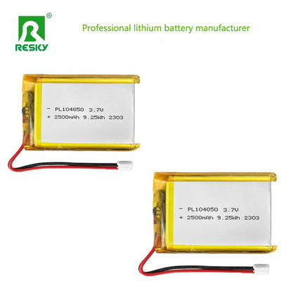 Leistung Lithium-Polymer-Batteriezelle 505060 2000mAh 7.4wh 3.7V Für medizinische Geräte