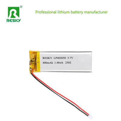 Lithium Ion Cell 402050 3.7V 400mAh 1.48wh Rechargeable Li-polymer Lipo Battery Cells